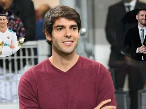 Kaká contó quién es mejor Cristiano Ronaldo o Messi