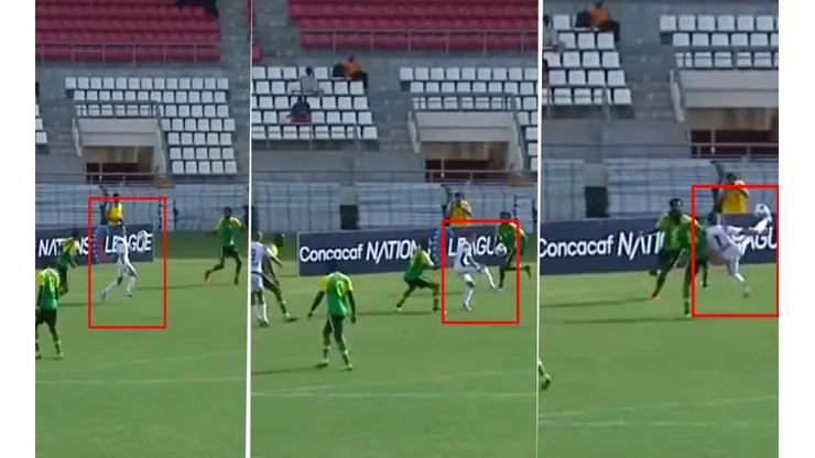 La secuencia del gol de Carlos Chavarría a Dominica