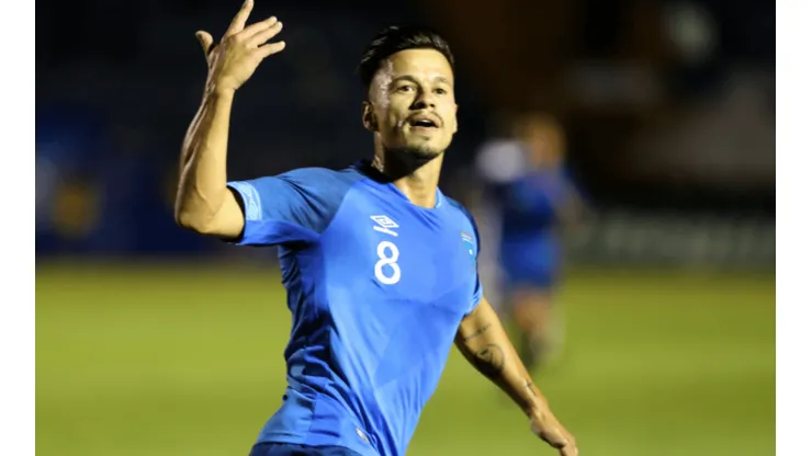 Stefano Cincotta con la Selección de Guatemala