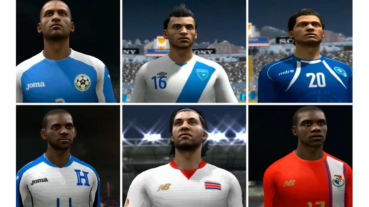 Los seis paises latinos de Centroamérica aparecieron en el FIFA 14