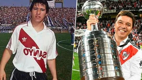 Claudio Rojas fue compañero del "Muñeco" en River