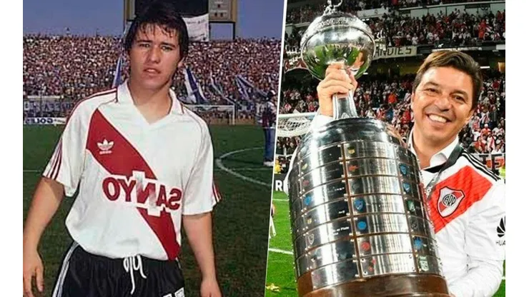 Claudio Rojas fue compañero del "Muñeco" en River