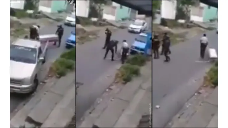 Escándalo: policias de Ecuador tiran cadáveres en las calles