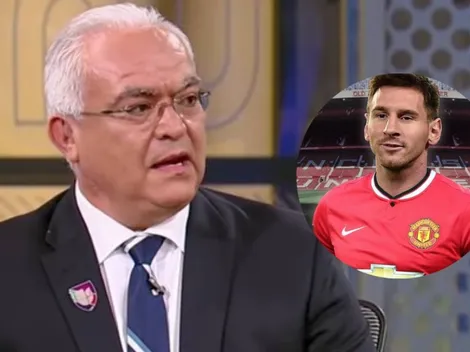 Luis Omar Tapia pone a Messi en el Manchester United