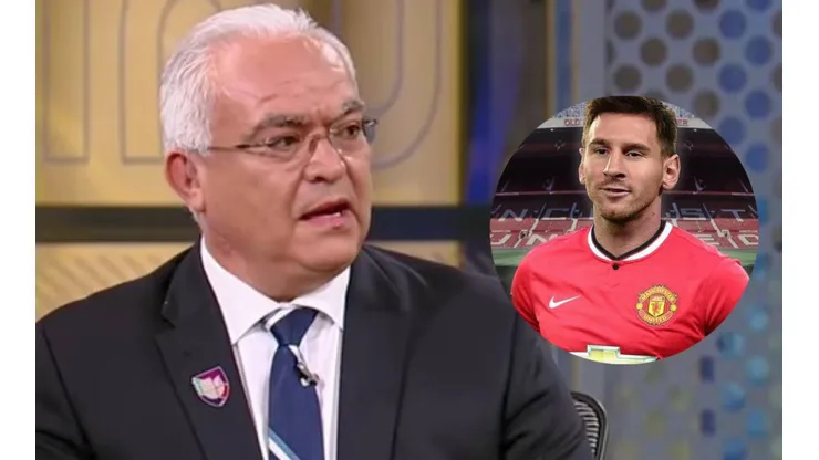 Luis Omar Tapia pone a Messi en el Manchester United
