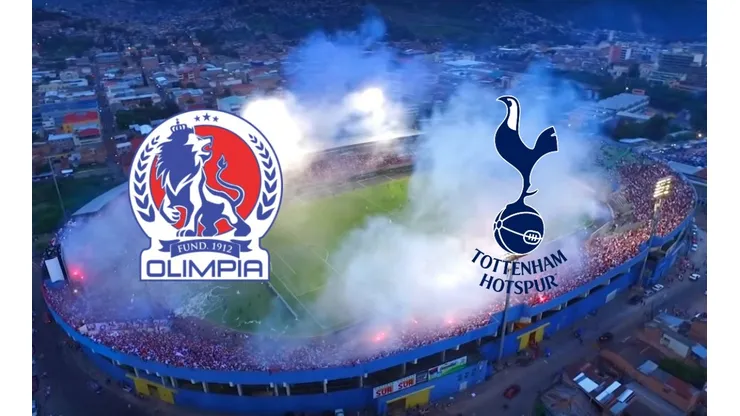Tottenham de Inglaterra retó al Olimpia, y esta fue su respuesta