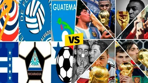 El historial de Centroamérica contra los campeones del mundo