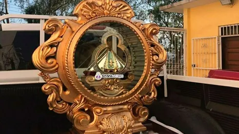 La Virgen de Suyapa sobrevoló Honduras para bendecirla