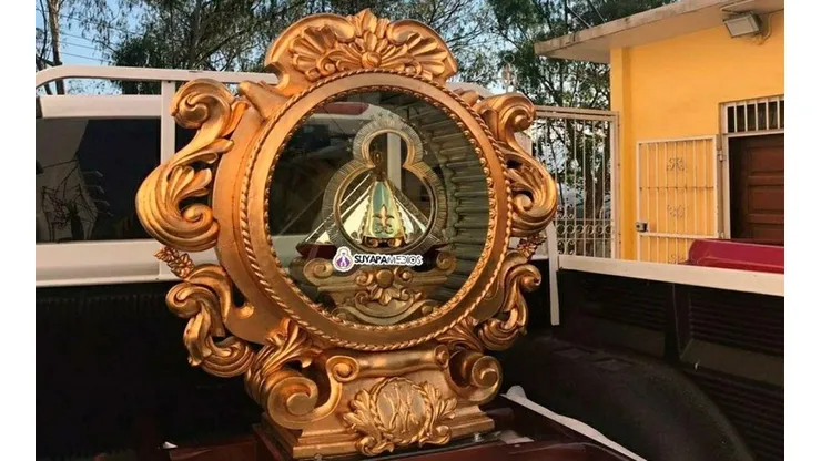 La Virgen de Suyapa sobrevoló Honduras para bendecirla