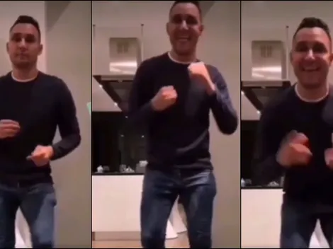 Keylor Navas la rompió bailando salsa en TikTok