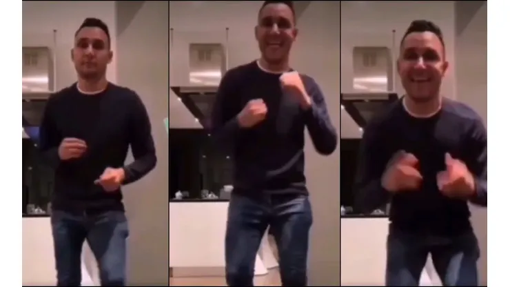 Keylor Navas la rompió bailando salsa en TikTok