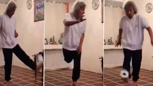 El "Mágico" González llevó el 10ToquesChallenge a un nuevo nivel