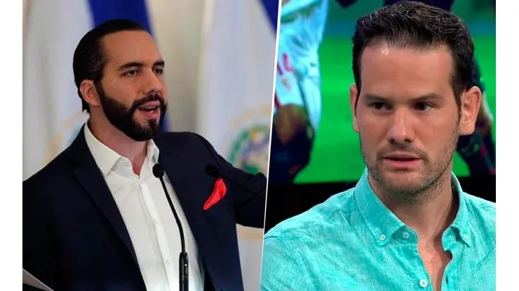 Nayib Bukele (izq) y Quim Domenech Puigbó (der)