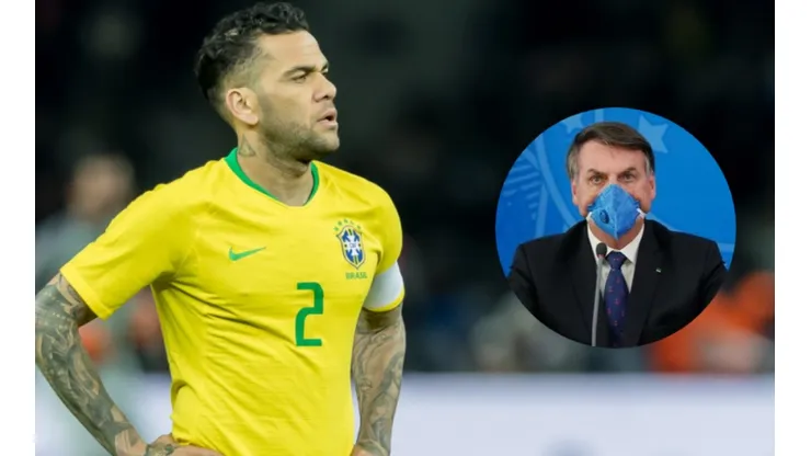 Fuego cruzado: Dani Alves lanza dardo a Jair Bolsonaro