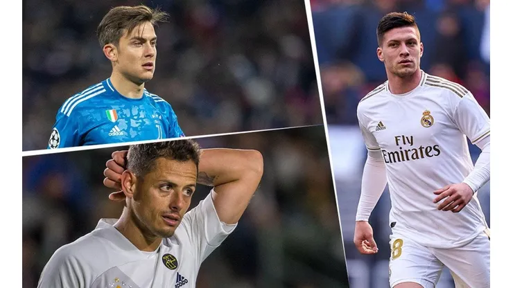 Dybala, Hernández y Jovic, en el ojo de la tormenta.