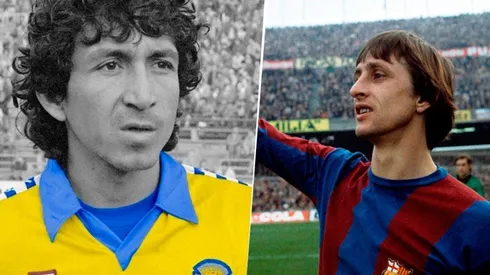 Johan Cruyff quiso en el Barcelona al "Mágico"