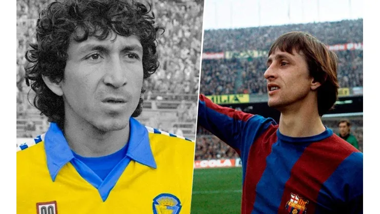 Johan Cruyff quiso en el Barcelona al "Mágico"