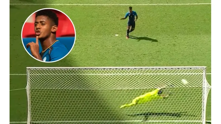 El gol del "Choco" Lozano a Argentina