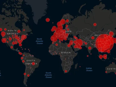 En vivo: mapa de infectados por coronavirus en Centroamérica