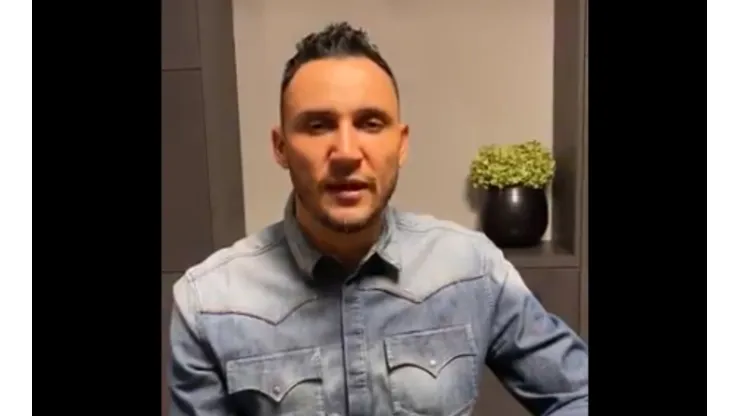 Keylor Navas manda un mensaje de concientización a toda Costa Rica