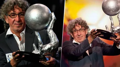 El "Mágico" González en la ceremonia de investidura