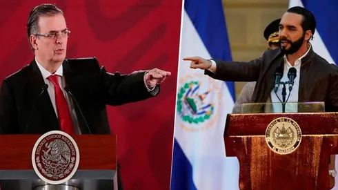 Tenso cruce entre Marcelo Ebrard y Nayib Bukele