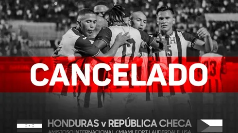Oficial: se cancela el Honduras - República Checa