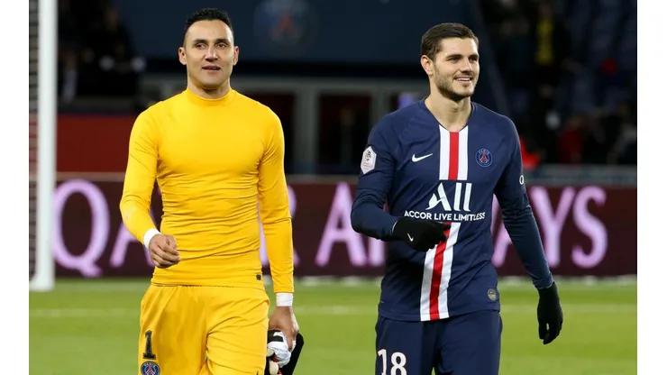 Keylor Navas y Mauro Icardi, grandes amigos en el PSG