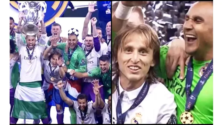 Emotivo: Real Madrid festejó sus 118 años con Keylor Navas protagonista