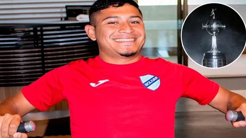 Roberto Domínguez entrenando con Bolivar