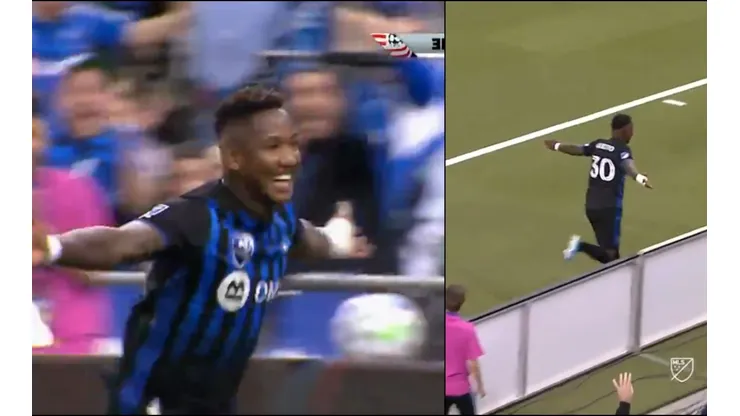 Romell Quioto anota con el Impact Montreal en el arranque de la MLS