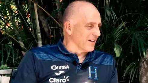 Fabián Coito, entrenador de la Selección de Honduras