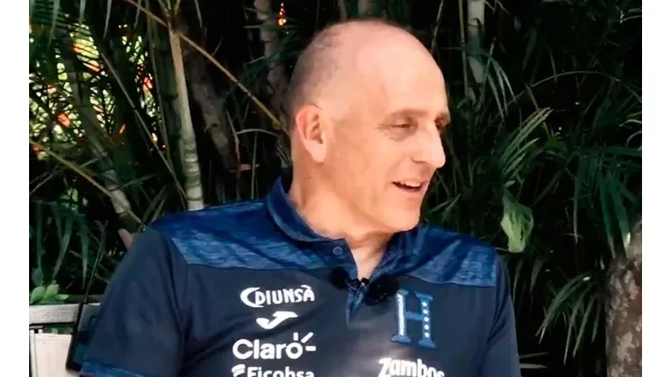 Fabián Coito, entrenador de la Selección de Honduras