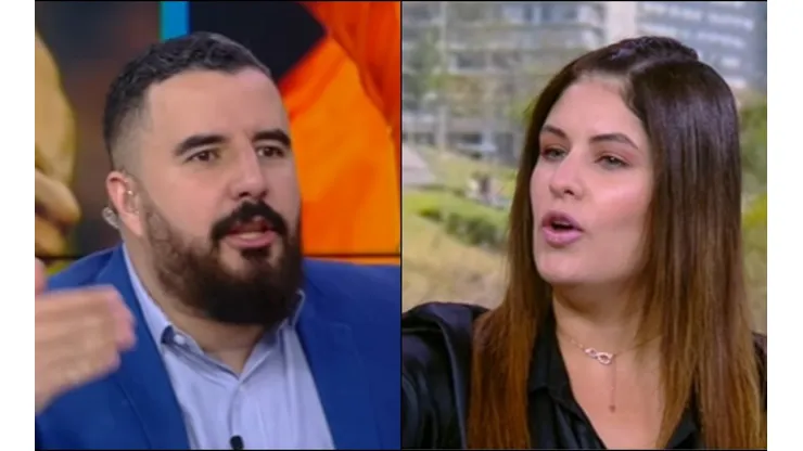 Se sacaron chispas: Álvaro Morales se cruzó con Carolina Padrón por el fútbol de Centroamérica