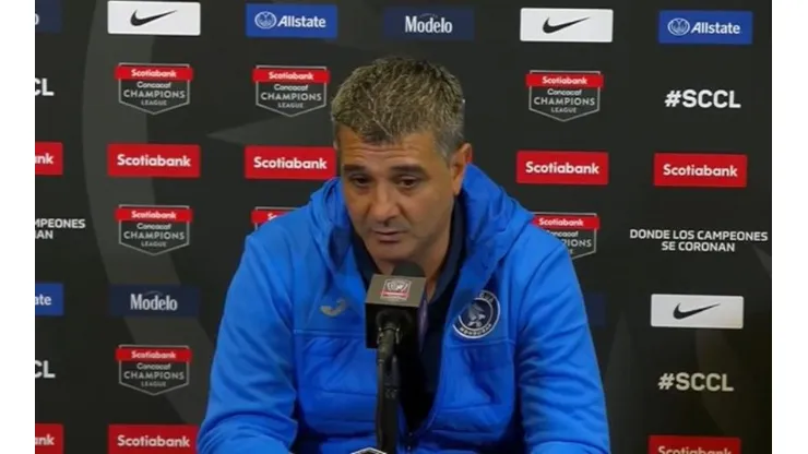 Diego Vázquez, técnico del Motagua