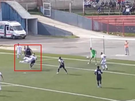 El golazo con el que Kevin Santamaría debutó en Llacuabamba de Perú