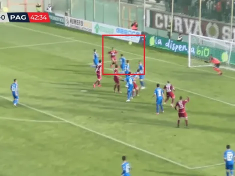 ¡Por poco! Rigoberto Rivas convirtió para Reggina, pero se lo anularon