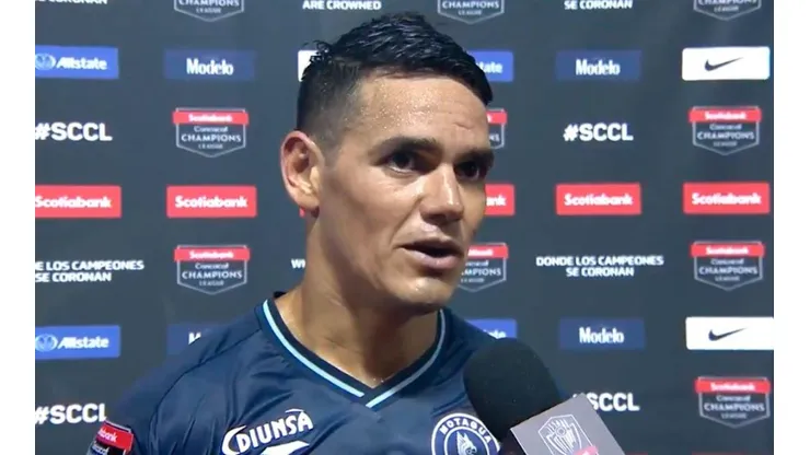 Roberto Moreira, autor del único gol del Motagua ante Atlanta United
