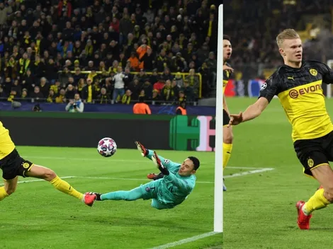 Erling Haland le amarga la noche de Champions a Keylor Navas