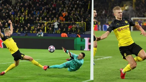 Erling Haland le amarga la noche de Champions a Keylor Navas