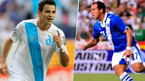 Marco Pappa y Dwight Pezzarossi, ambos supieron vestir la camiseta de la Selección de Guatemala.
