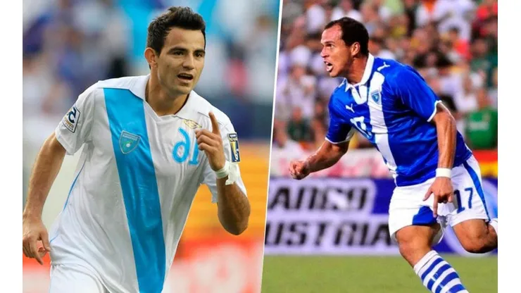 Marco Pappa y Dwight Pezzarossi, ambos supieron vestir la camiseta de la Selección de Guatemala.