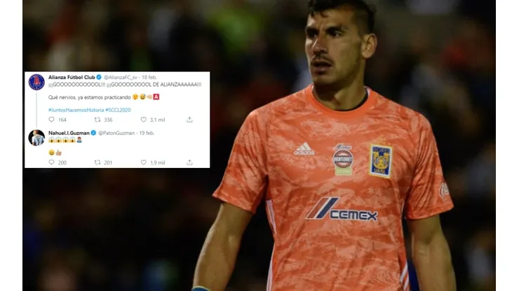 Aficionados del Alianza trolearon a Nahuel Gúzman después de un twit