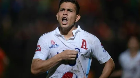 Rodolfo "Fito" Zelaya cuando defendía los colores del Alianza