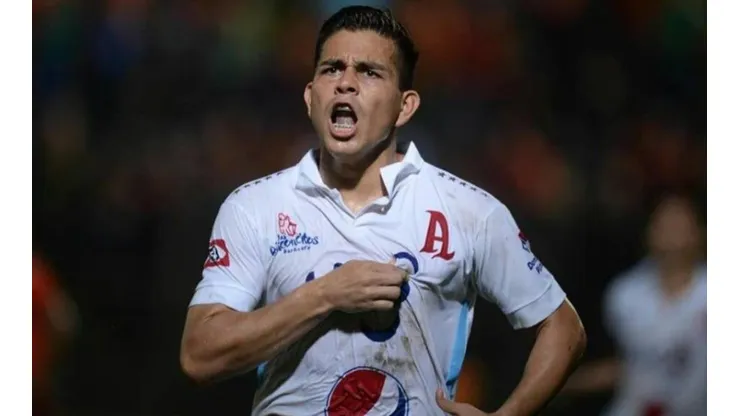 Rodolfo "Fito" Zelaya cuando defendía los colores del Alianza