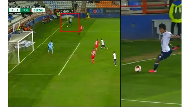 Denil Maldonado puso asistencia en el empate 2-2 entre Pachuca y Toluca