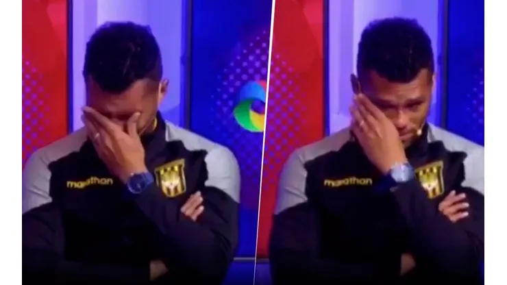 El llanto desconsolado de Rolando Blackburn en vivo