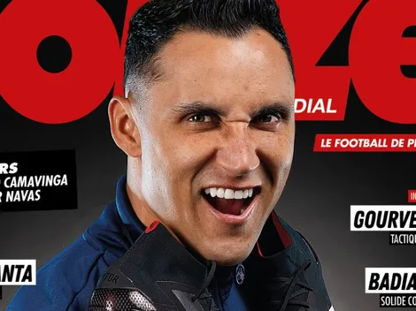 Keylor Navas fue portada de revista en Francia
