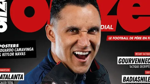 Keylor Navas fue portada de revista en Francia