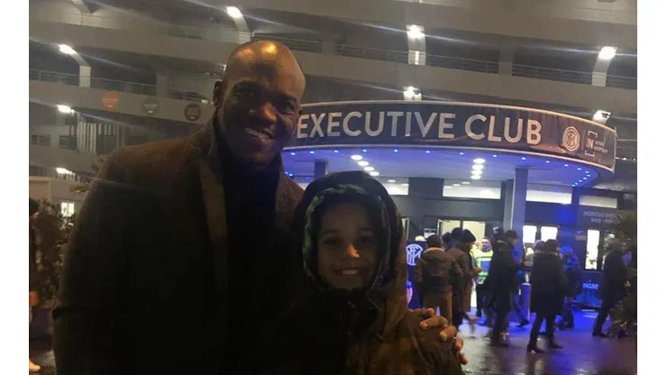 David Suazo dijo presente en el San Siro